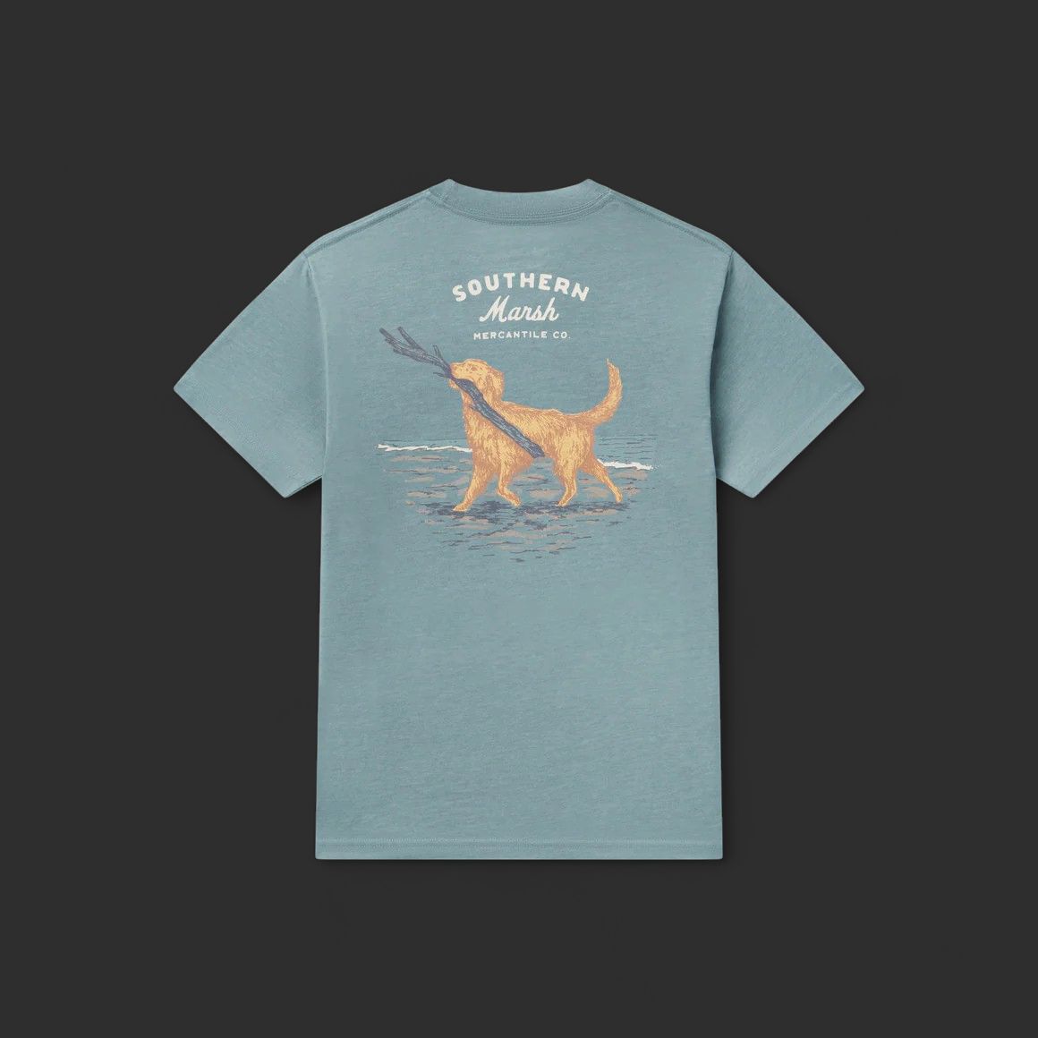 YOUTH GOOD BOY,BIG STICK TEE-GALACIA GREEN