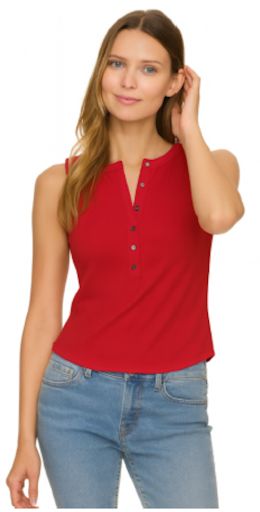 DENNING HENLEY TANK TOP