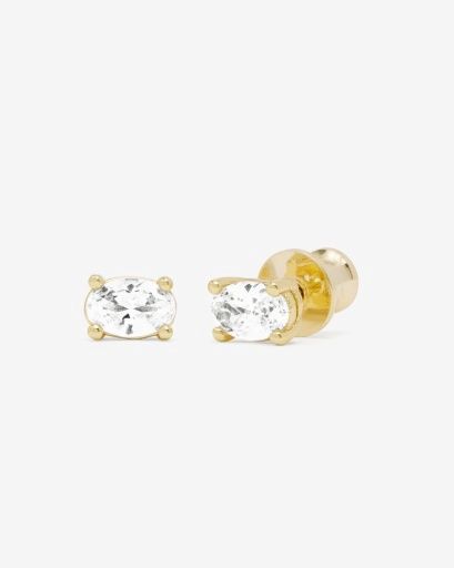 Hello Gorgeous 8mm Studs - Gold
