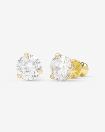 Not Your Basic 8mm Studs - Gold