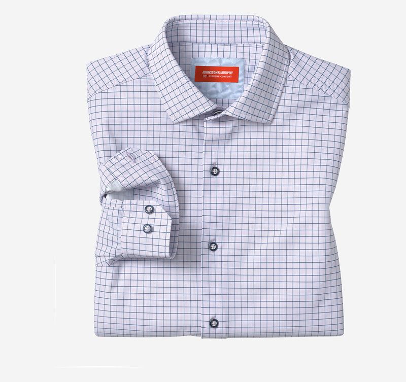 XC+ MOTION LONG-SLEEVE DRESS KNIT SHIRT