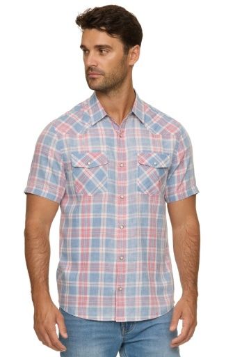PULASKI SS VINTAGE SOFT  WESTERN SHIRT