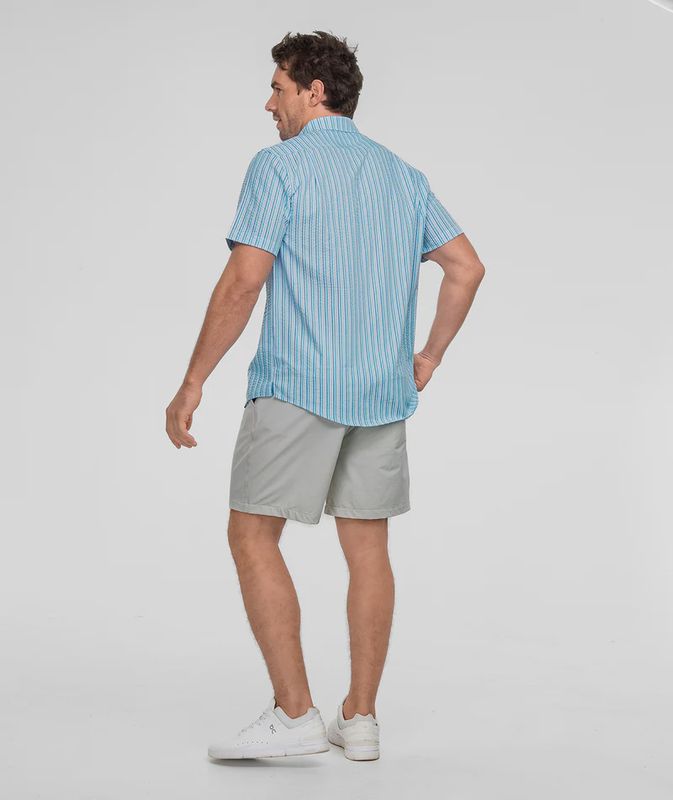 CLUBHOUSE SEERSUCKER BAJA SHIRT SS