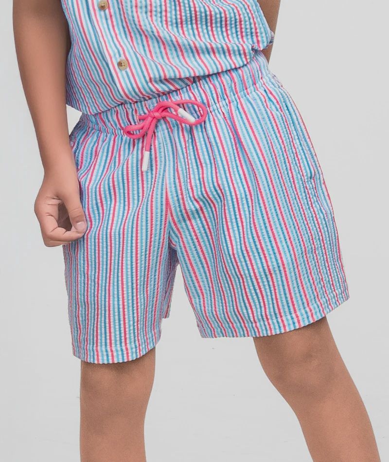 BOYS CLUBHOUSE SEERSUCKER SWIM SHORTS