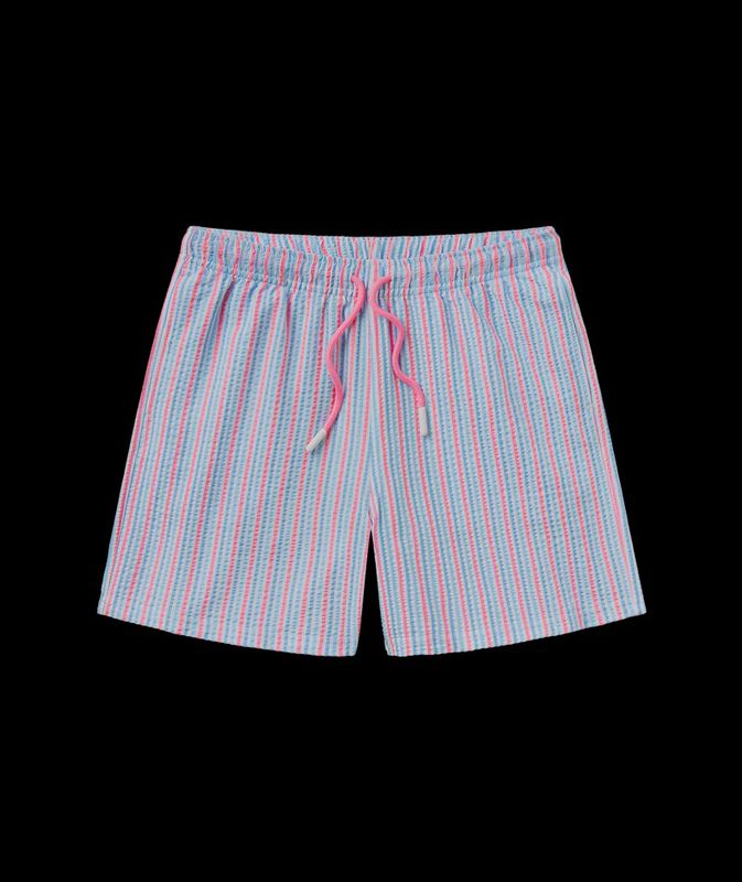 BOYS CLUBHOUSE SEERSUCKER SWIM SHORTS