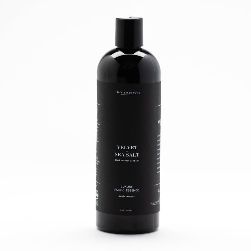 Jack Baker Home | Detergent 16 oz - Velvet+Sea Salt - black