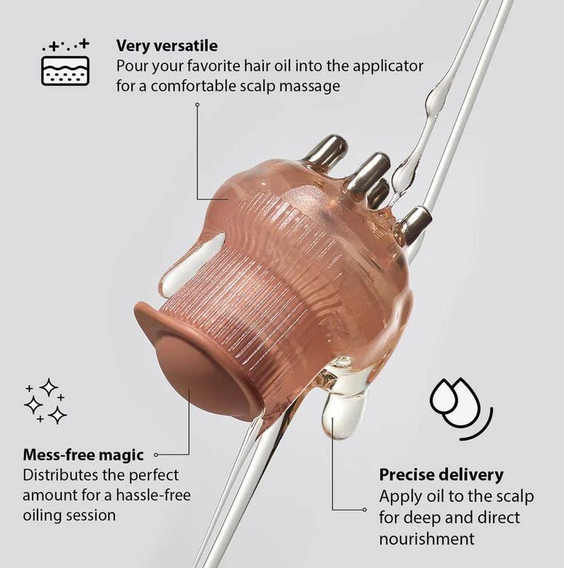 Scalp &amp; Hair Oil Applicator- Terracotta