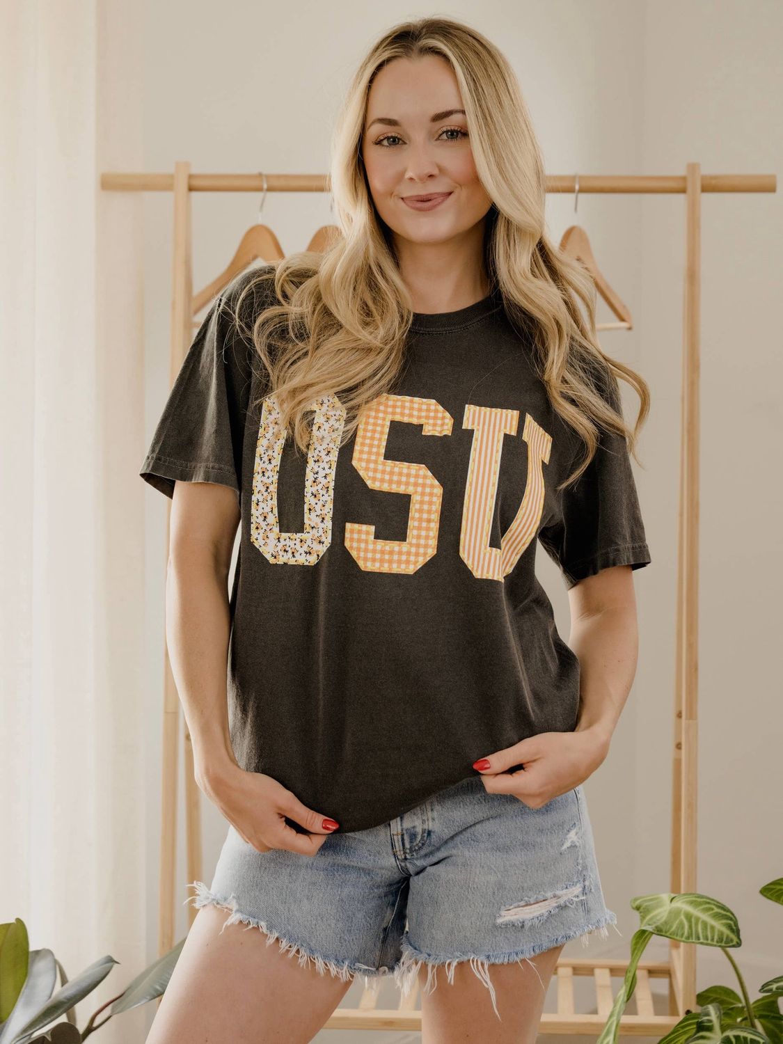 OSU Cowboys Quilted Puff Tee, Size: M