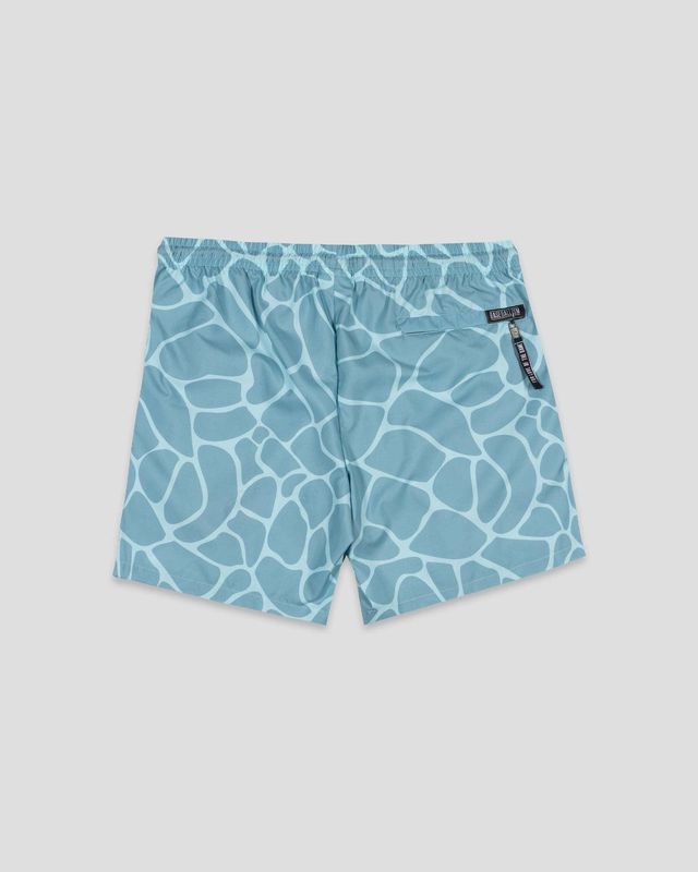 Shark Attack Swim Trunks (Clear Water) - Youth