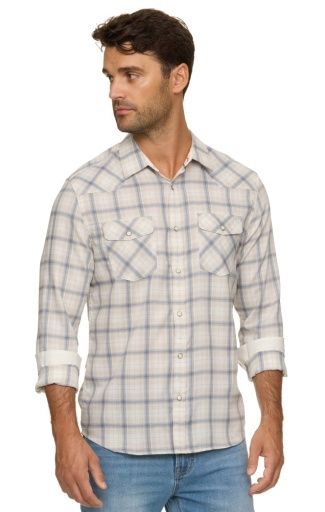BURLESON LS OUTDOOR PERFORMANCE WESTERN SHIRT