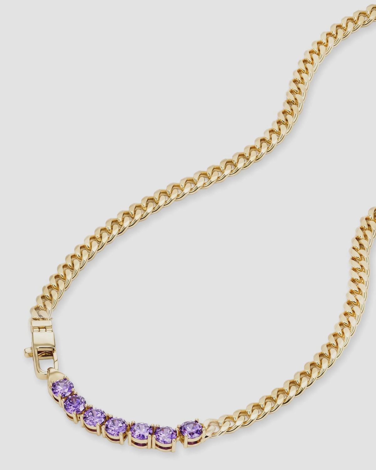 Julian Loves Amethyst Necklace 5mm