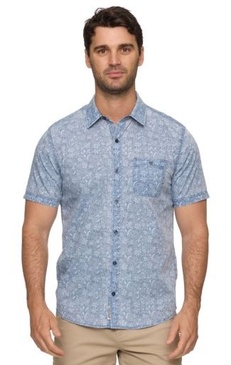 DORSET SS FLORAL VINTAGE SOFT SHIRT