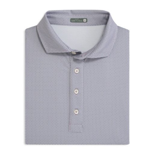 DUSK REGENCY PRINTED PERFORMANCE POLO