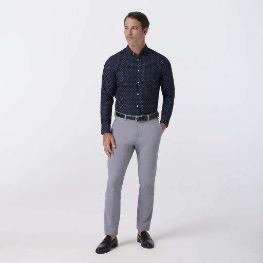 Leeward LS Dress Shirt-Double Dot