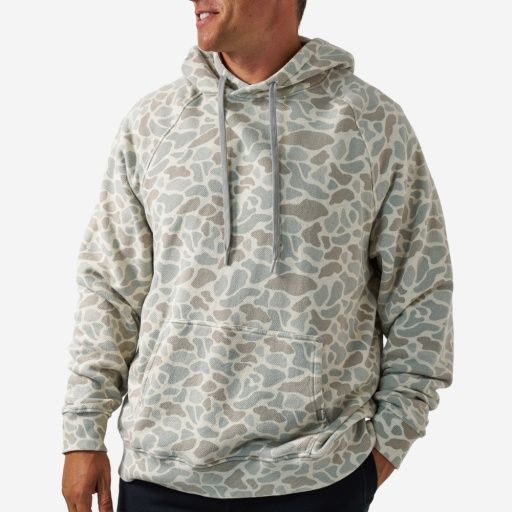 VINTAGE WASHED HOODIE - CLASSIC DEER CAMO, Size: XLarge