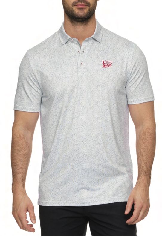 Atmore SS Wave Print Performance Polo-Sooners