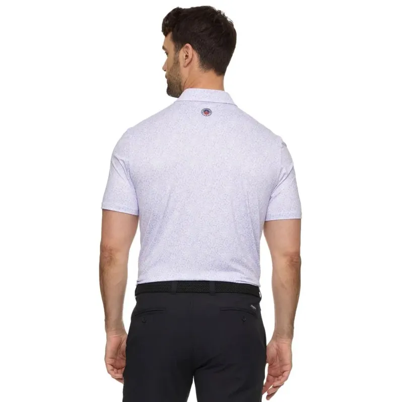 Atmore SS Wave Print Performance Polo-Sooners