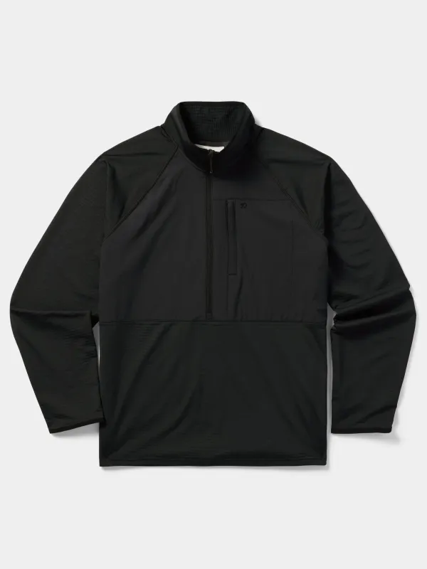 Men's Lightweight Grid Tech Fleece- 1/2 Zip