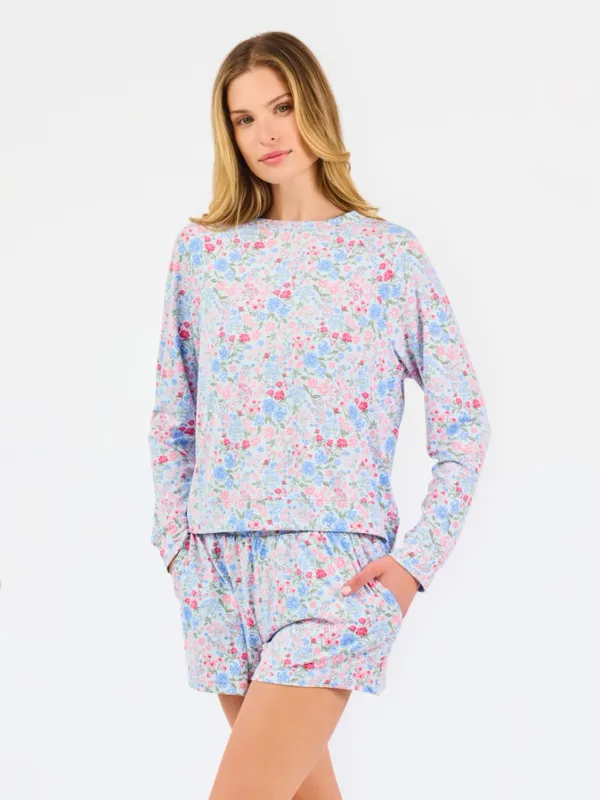 MS Pajama Set - LS/Shorts