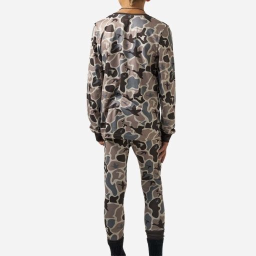 YOUTH PAJAMA SET - MALLARD MAYHEM CAMO