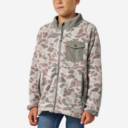 YOUTH MICRO FLEECE - CLASSIC DEER CAMO, Size: Large