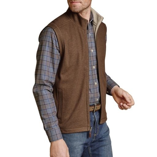 ICON REVERSIBLE VEST, COLOR: RUST/OAMEAL, Size: XXL