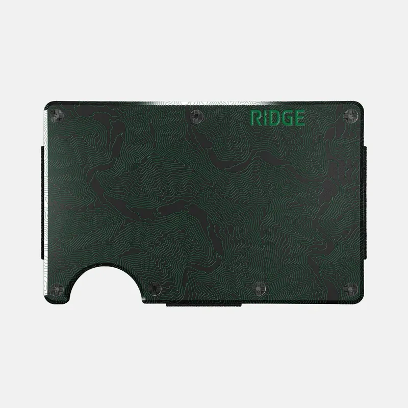 Ridge Wallet - Park Addition, COLOR: Great Smokey Mountain