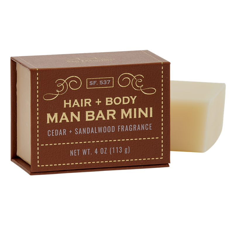 Man Bar Mini 4oz Cedar &amp; Sandalwood