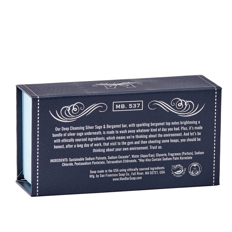 Silver Sage &amp; Bergamot Man Bar