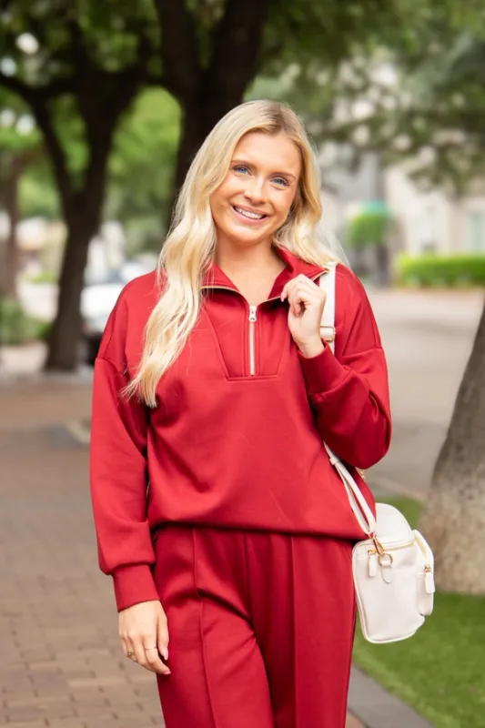 Butter Soft Quarter-Zip Top