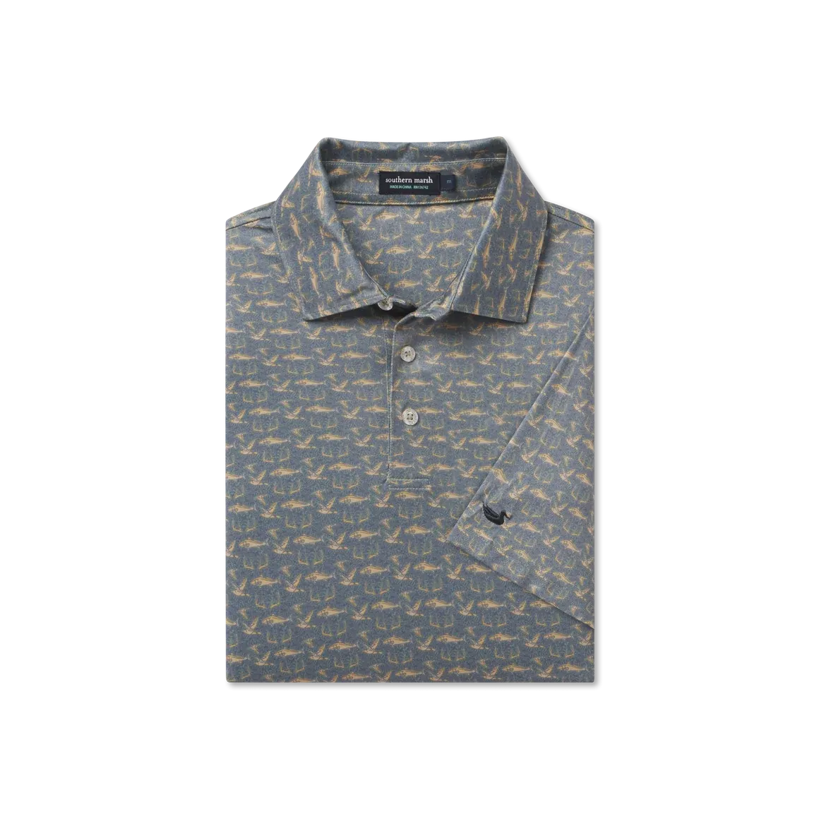 Flyline Performance Polo-Sportsmans, COLOR: slate, Size: L