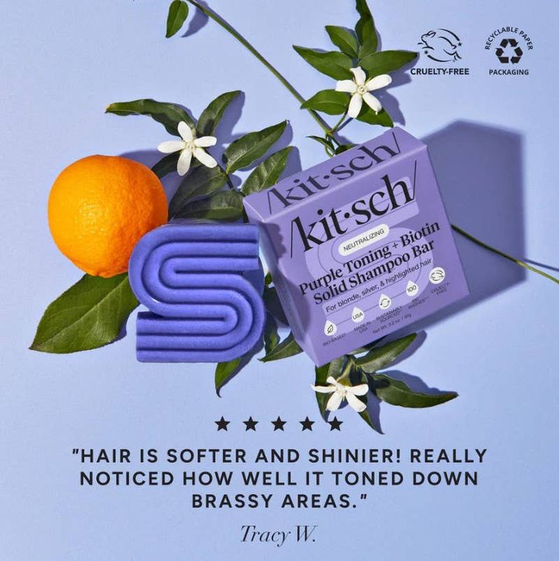 Purple Toning Shampoo Bar