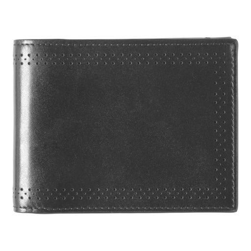 HUDSON PERFORATED BILLFOLD WALLET