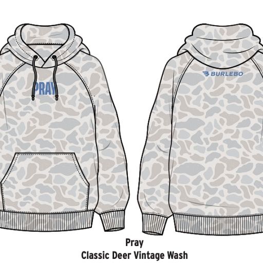 YOUTH - VINTAGE WASHED GRAPHIC HOODIE - PRAY, Size: S