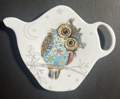 Melamine teabag holder