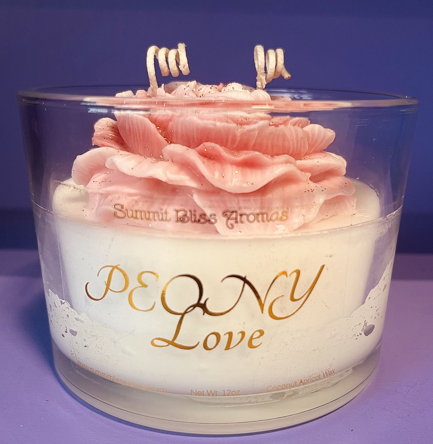 Summit Gentle Bliss Candles, scent: Peony
