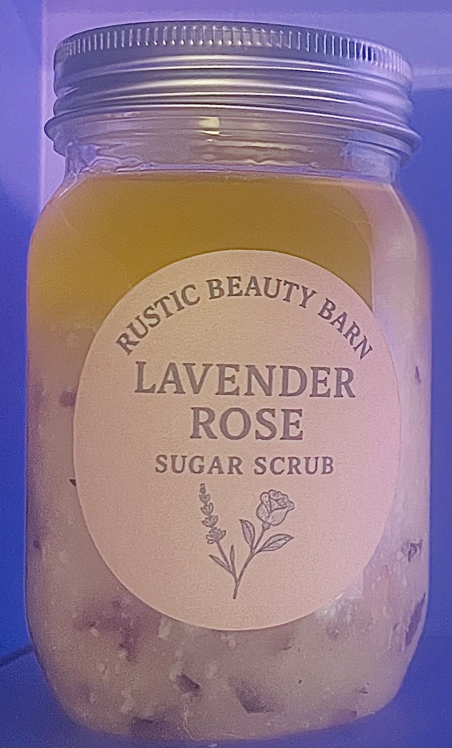 Sugar Scrub, scent: Lavender Rose
