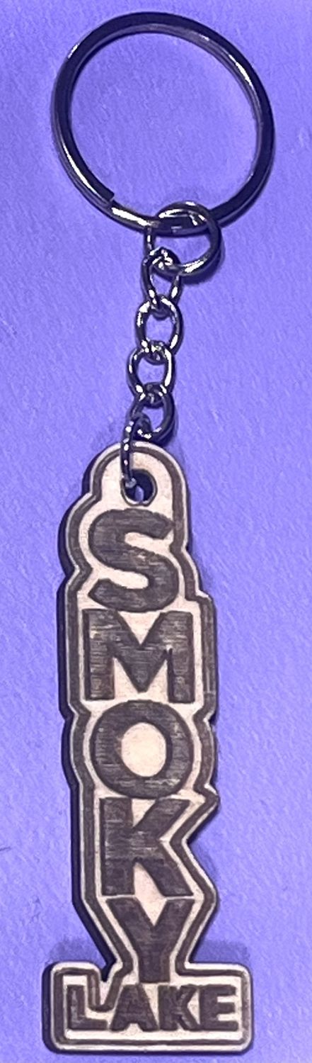 Wood Keychain, design: Smoky Lake