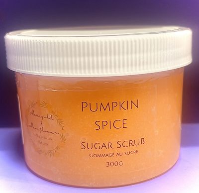 Marigold &amp; Moonflower Sugar scrub