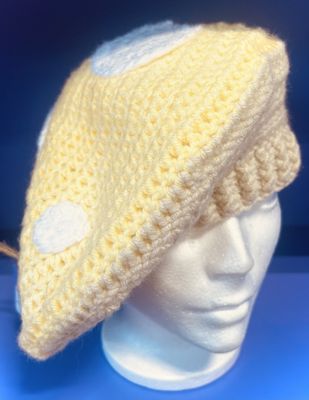 Child sized Crochet Mushroom hat