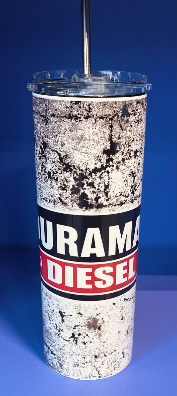 20oz Skinny tumbler, design: Diesel