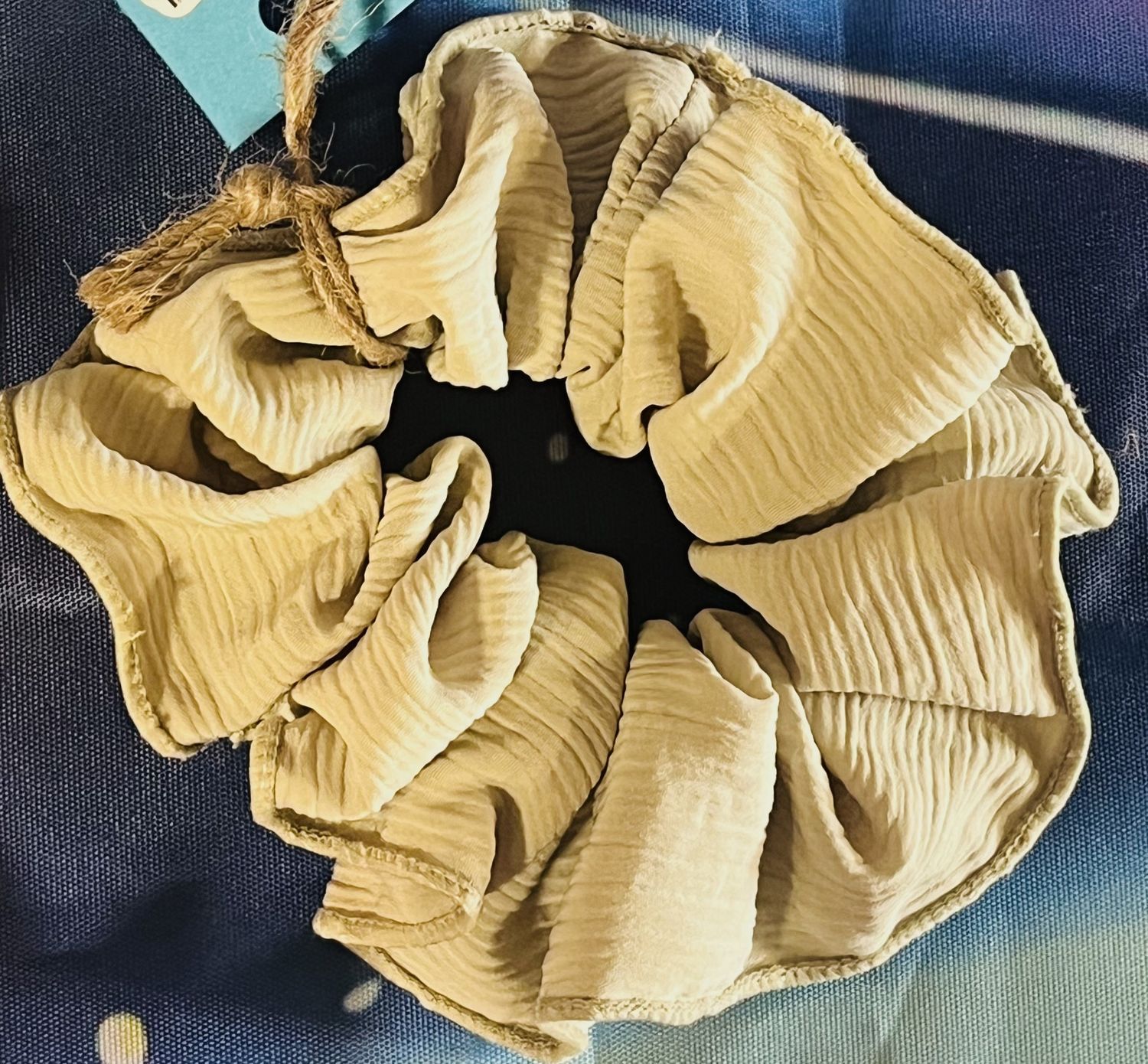 Hair Scrunchie, design: beige