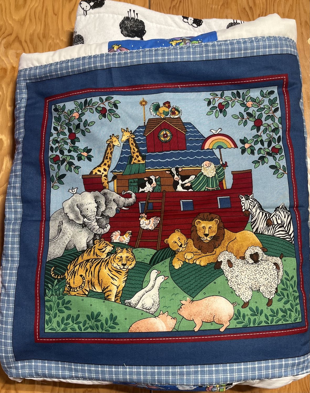 Noahs Ark Baby Quilt