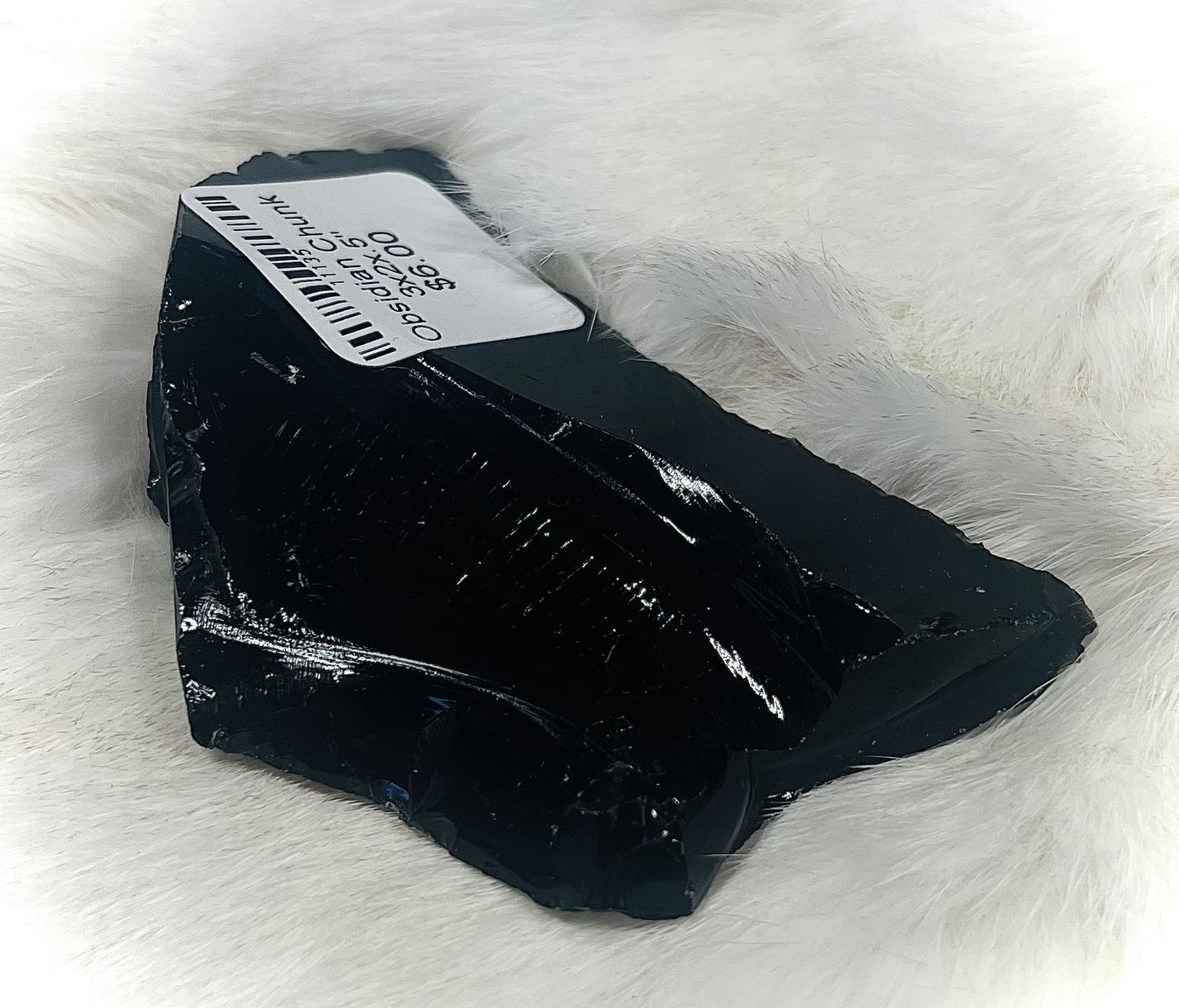 Obsidian Chunk 3x2x.5&quot;