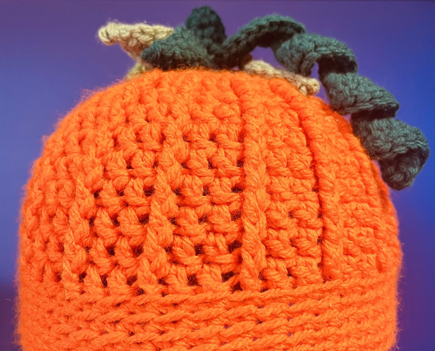Toddler Character Hat, Colour: Pumpkin