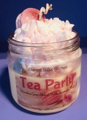Tea Party Candle