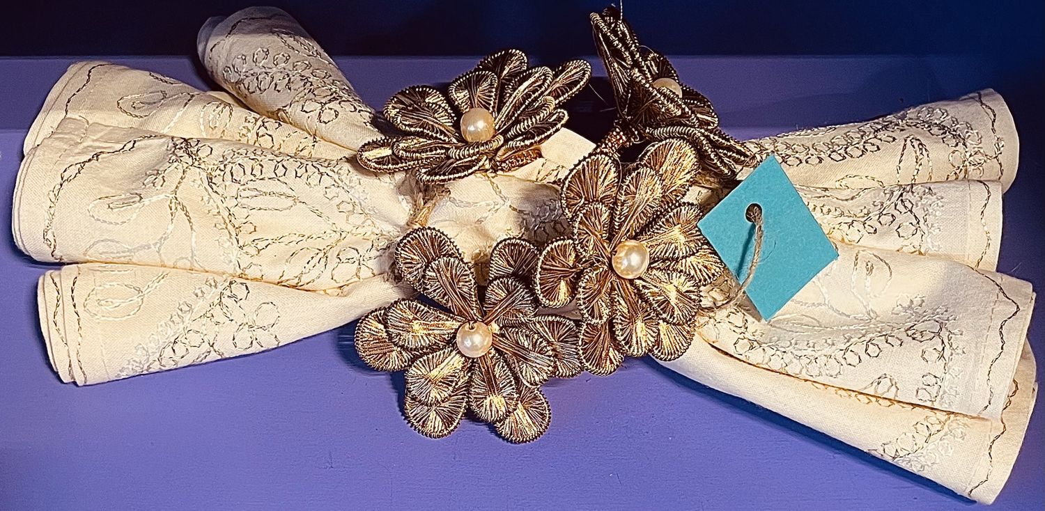 Set of 4 Napkin rings