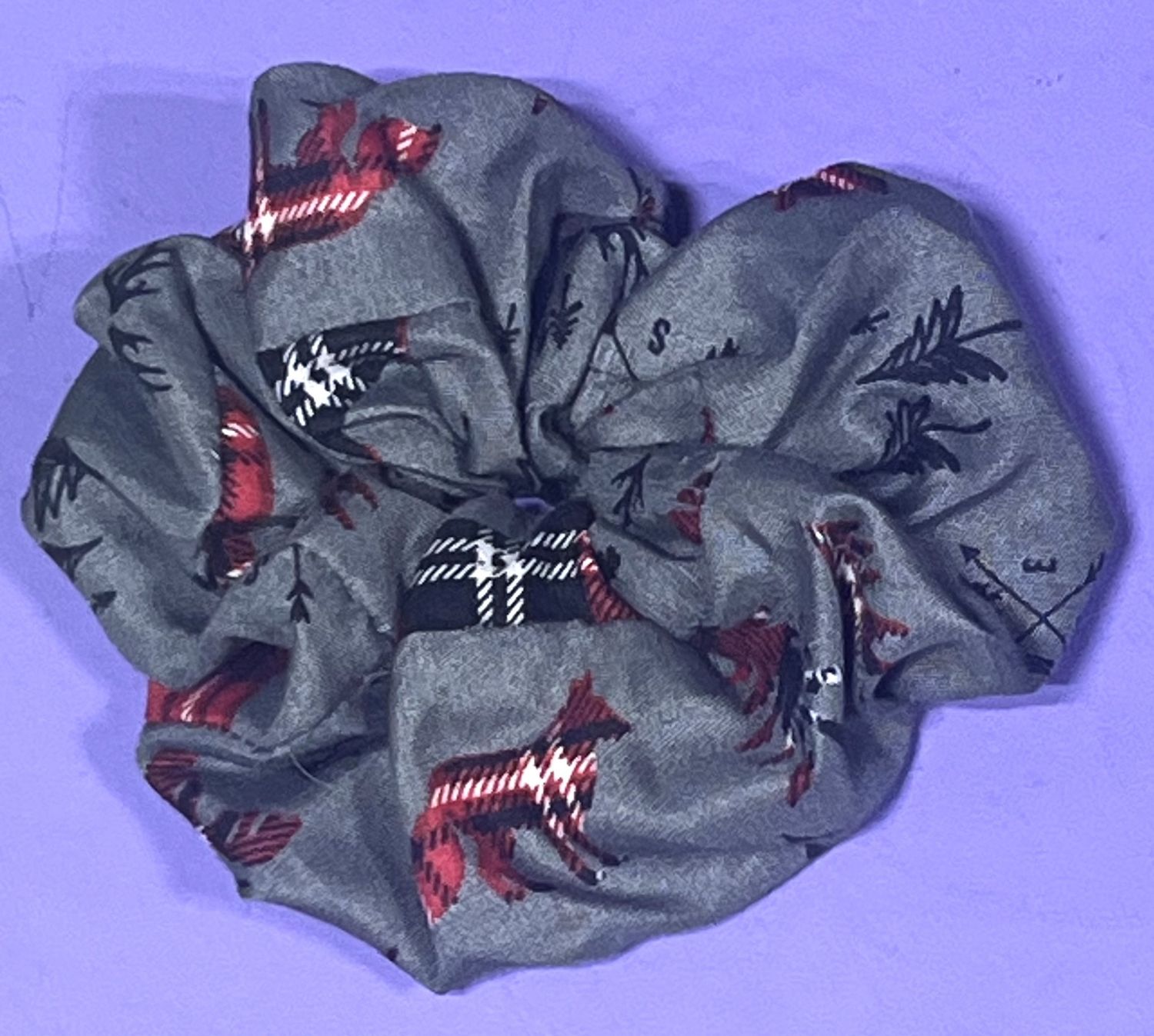 Lg Scrunchy, Colour: Winter Moose