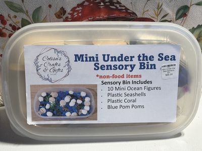 Mini Under the Sea Sensory Bin