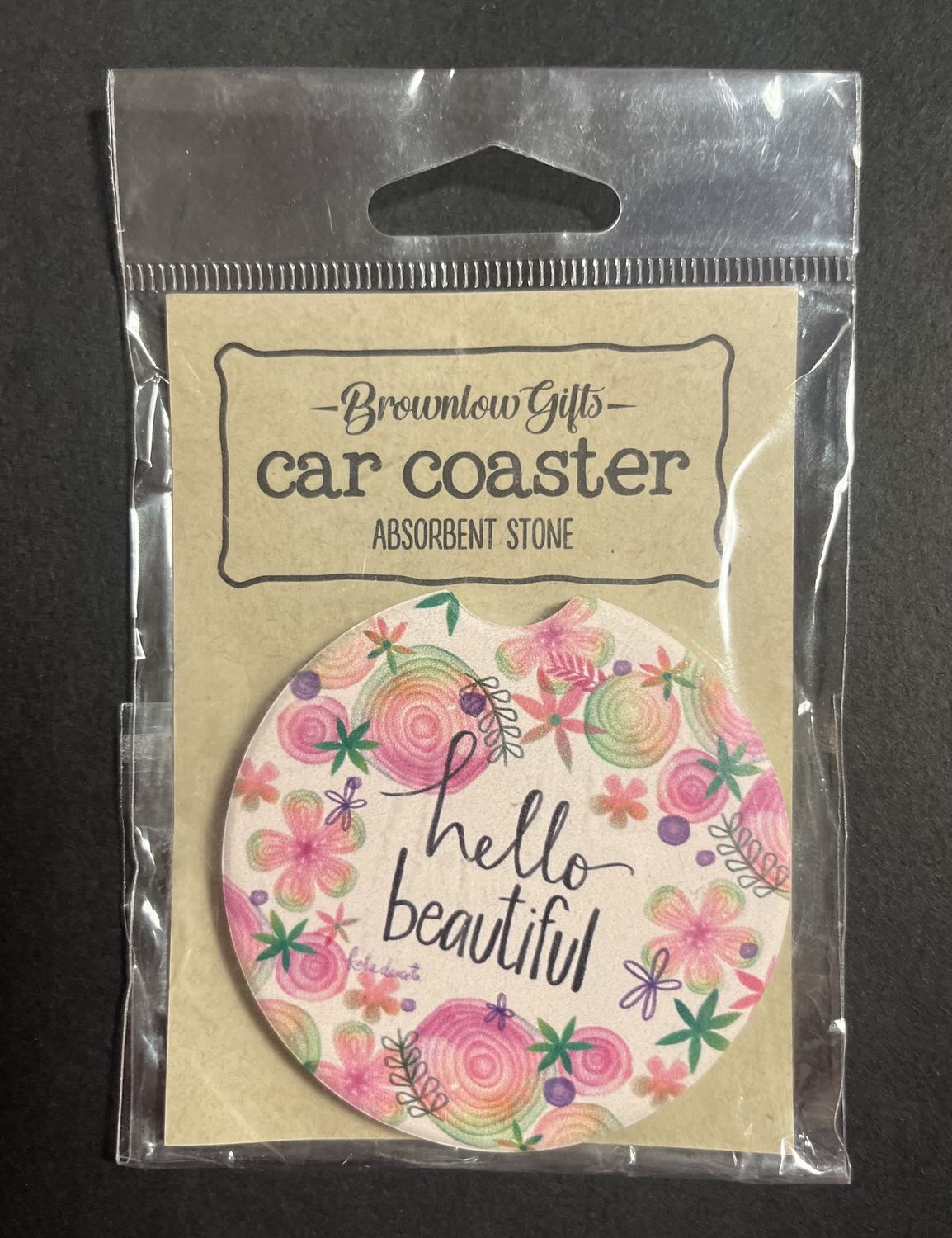 Car Coaster, Attribute: Hello beautiful